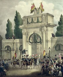 Ingresso del principe Leopoldo di Sassonia-Coburgo-Gotha a Bruxelles, 21 luglio 1831